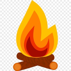 Download Bonfire Campfire Cartoon Illustration PNG