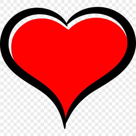 Clipart Red Heart Love Valentine Symbol HD PNG