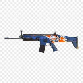 HD SCAR L Skin PUBG Weapon PNG