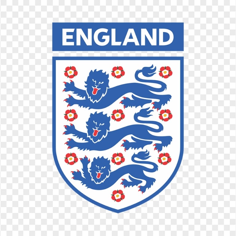 HD England National Football Team Logo PNG