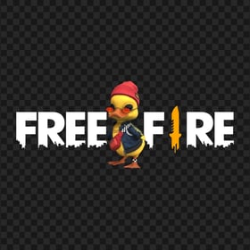 Dr. Beanie Pet Character With Free Fire Logo HD PNG