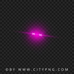 Pink Laser Eyes Lens Flare Effect PNG