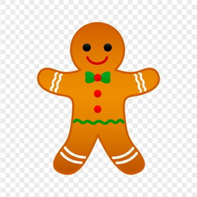 Christmas Clipart Gingerbread Man Biscuits PNG