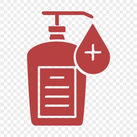 Hand Sanitizer Antibacterial Gel Virus Vector Icon