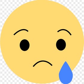 Sad Emoji Like Reaction Facebook Messenger