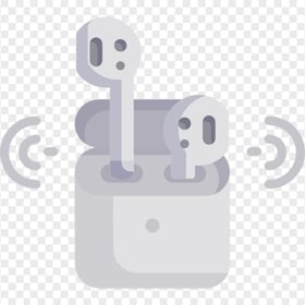 Apple Airpods Vector Illustrator 3D Effect Icon