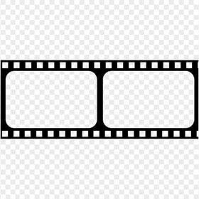 HD Film Frames Video Frame Black Icon Transparent PNG