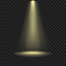 Yellow Spot Light Spotlight Effect Transparent PNG