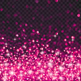 HD Pink Bokeh Sparkling Lights Effect PNG