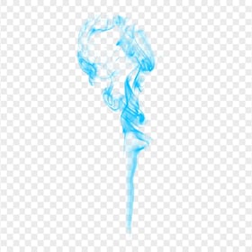 HD Blue Cigarette Smoke PNG