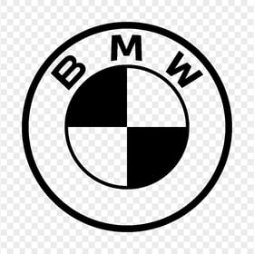 HD BMW Black Logo Transparent Background