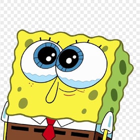 HD Crying Spongebob Characters Transparent PNG