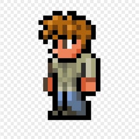 Terraria Guide Character HD Transparent PNG