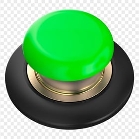 Green Button Big Dome Download PNG