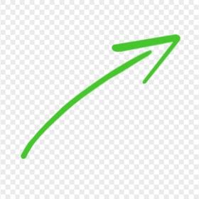 HD Green Line Arrow PNG