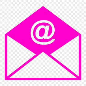 E-mail Mail Letter Pink Logo Icon HD PNG