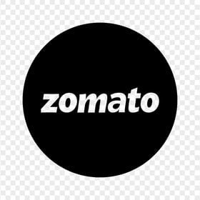 Zomato Round Black Logo Icon PNG