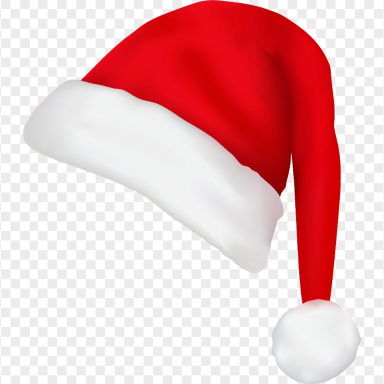 HD Christmas Santa Claus Hat Illustration Realistic PNG | Citypng