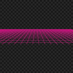 Download HD Pink Neon Grid 80s PNG