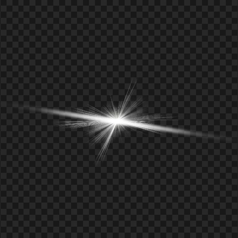 HD White Light Point Effect Transparent PNG | Citypng