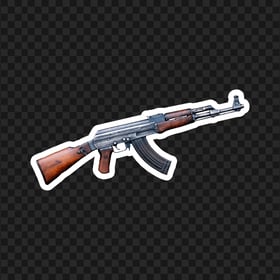 PUBG Akm Gun Weapon Battlegrounds Sticker