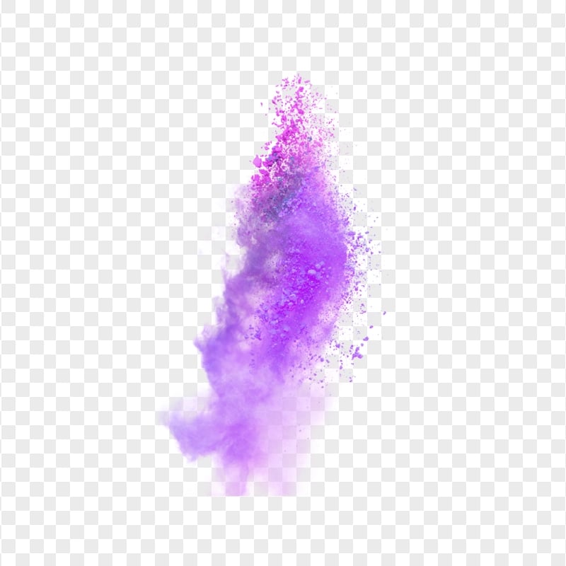 Purple Smoke Powder Explosion Effect