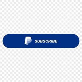 PayPal Subscribe Blue Button FREE PNG