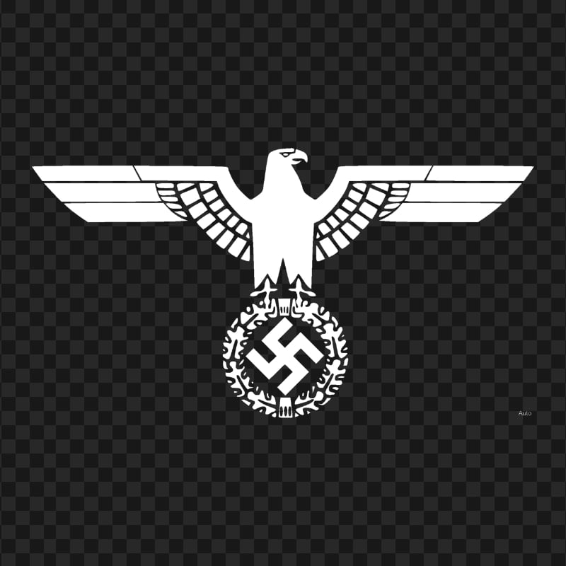 Transparent HD White Nazi Eagle Citypng