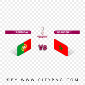 Morocco Vs Portugal Fifa World Cup 2022 PNG Image