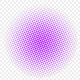 HD Purple Halftone Circle Dots PNG