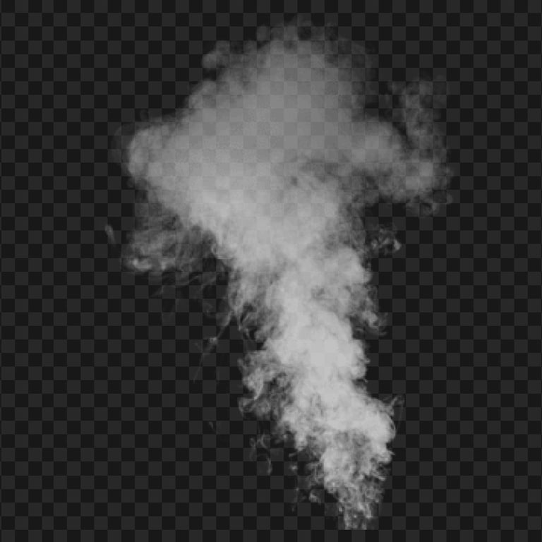 HD White Smoke Effect PNG