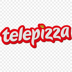 Telepizza Vector logo Type HD Transparent Background