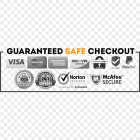 Guaranteed Secure Safe Checkout Icons Shopify