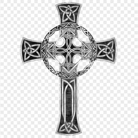 Holy Metal Cross Carved Christianity Religious
