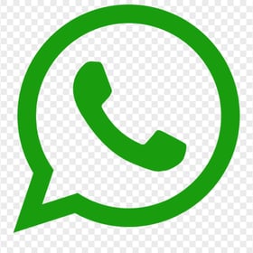 Outline Whatsapp Wa Watsup Green Logo Icon Symbol Sign PNG