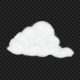 White Soap Foam Cloud PNG