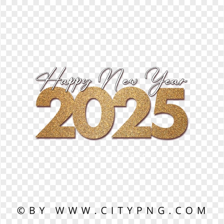 Happy new year 2025 17259498 PNG