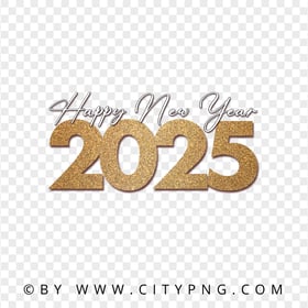 2025 Happy New Year Download PNG