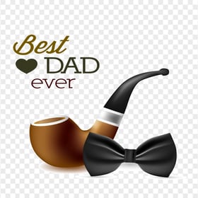 HD Best Dad Ever Illustration Father's Day PNG