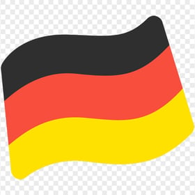Waving Germany Flag Emoji Icon
