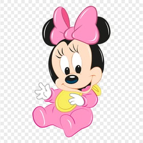 Minnie Mouse Baby Cartoon Character PNG IMG