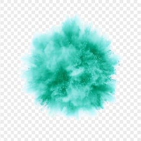 PNG Blue Powder Dust Ball Explosion