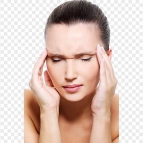 Sick Female Pain Migraine Headache Tension Stress