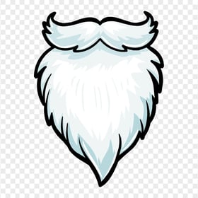 Clipart Cartoon Santa Claus Beard HD PNG