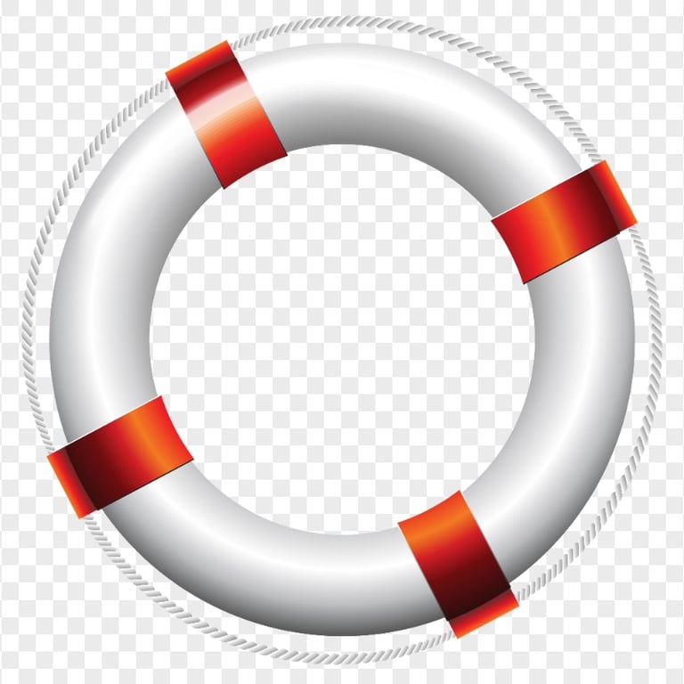 HD Realistic Ring Swim Lifebuoy Life Saving PNG
