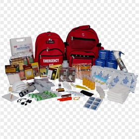 Survival Kit & First Aid Emergency Bag