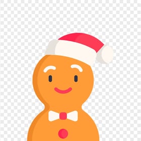 Vector Cartoon Cute Gingy Man PNG Image