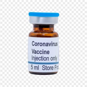 Coronavirus Vaccine Bottle Injection Only 5ml