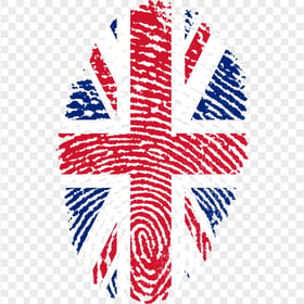 HD Fingerprint United Kingdom Flag PNG