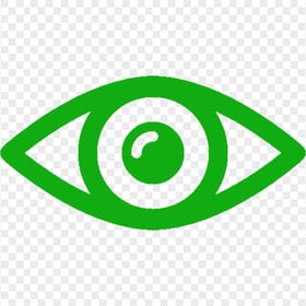 Eye View Watching Green Icon Download PNG
